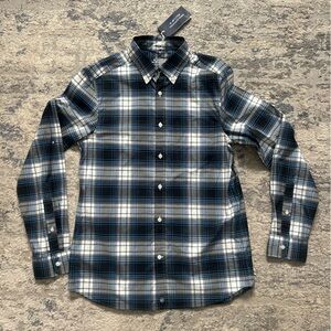 Vineyard Vines OTG Plaid On-The-Go BRRR Performance Shirt Small NWT